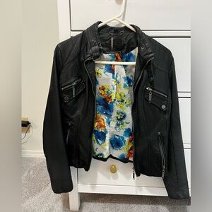 Small JouJou Pleather Moto Jacket